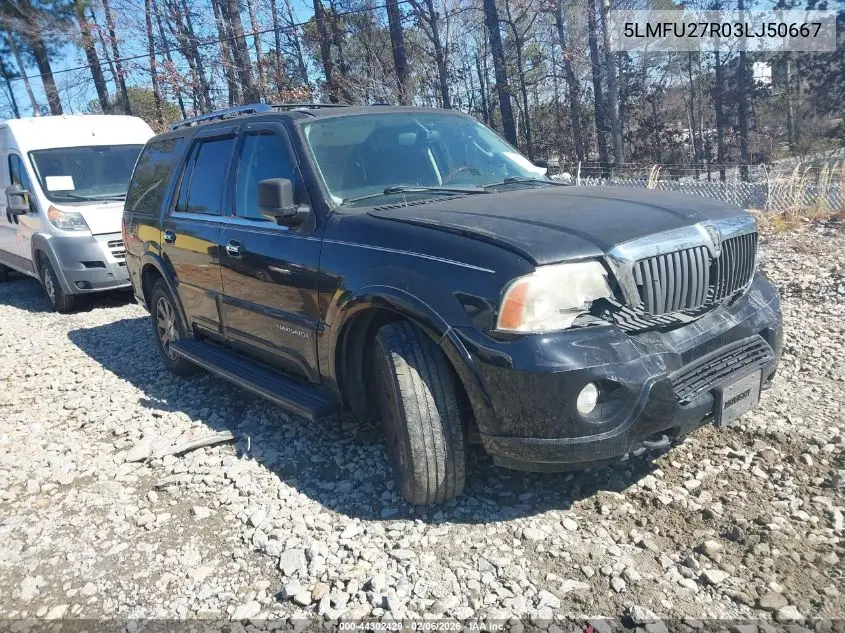 5LMFU27R03LJ50667 2003 Lincoln Navigator
