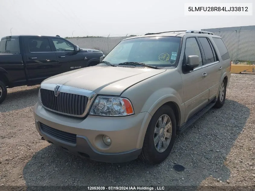 5LMFU28R84LJ33812 2004 Lincoln Navigator