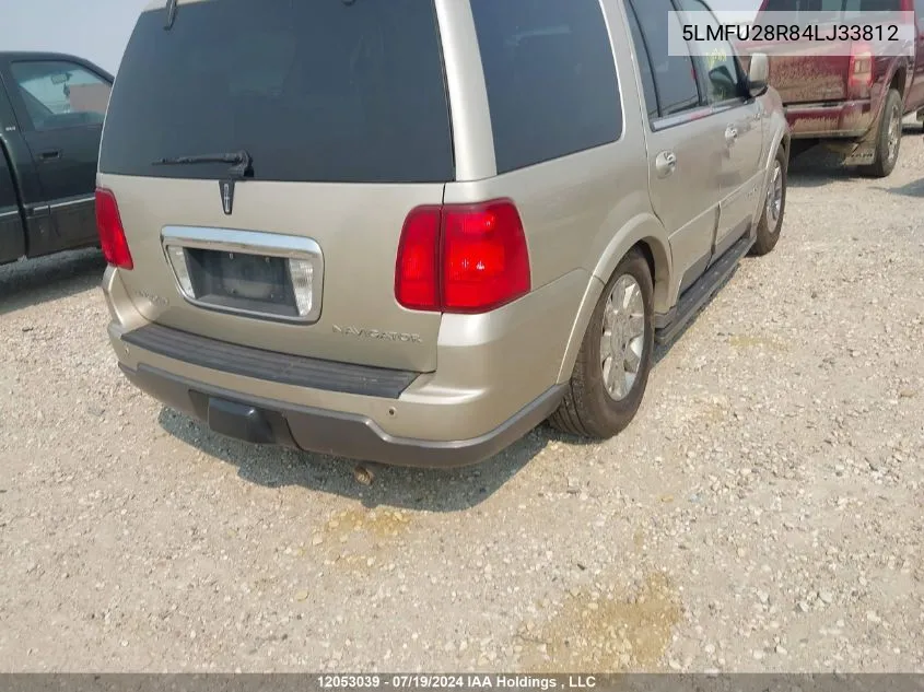 5LMFU28R84LJ33812 2004 Lincoln Navigator