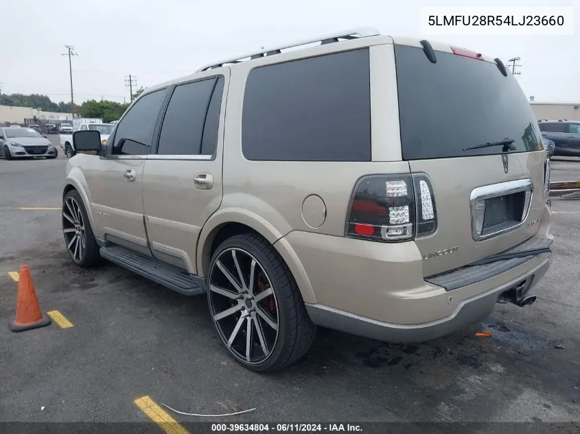 2004 Lincoln Navigator VIN: 5LMFU28R54LJ23660 Lot: 39634804