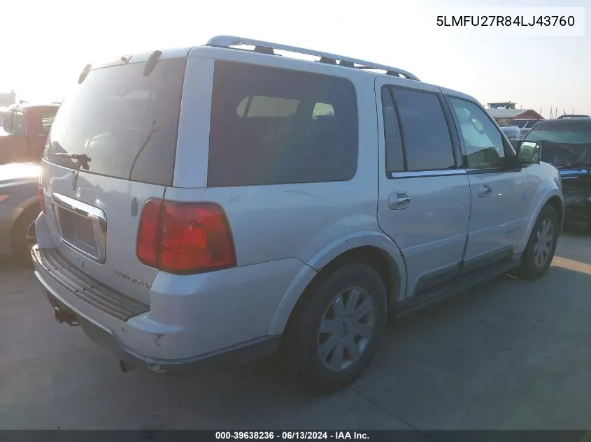 5LMFU27R84LJ43760 2004 Lincoln Navigator