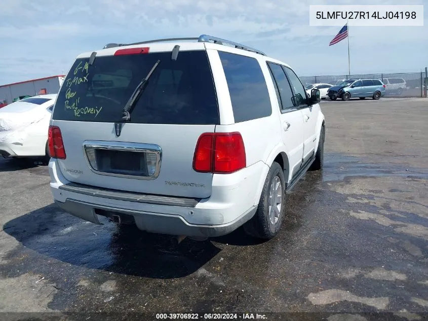 5LMFU27R14LJ04198 2004 Lincoln Navigator