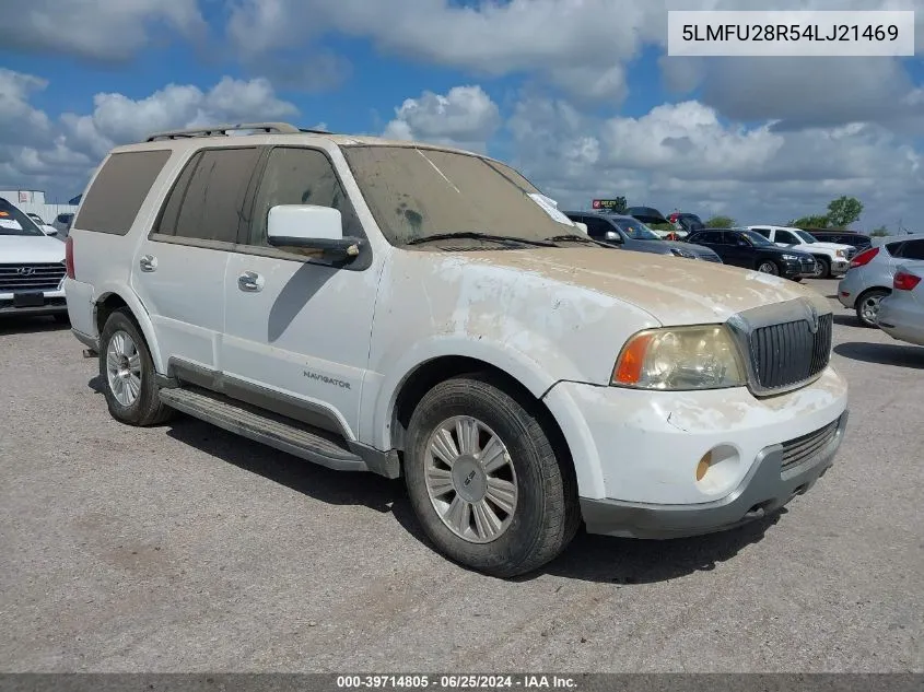 2004 Lincoln Navigator VIN: 5LMFU28R54LJ21469 Lot: 39714805