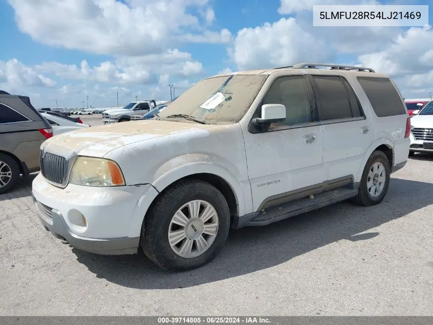 2004 Lincoln Navigator VIN: 5LMFU28R54LJ21469 Lot: 39714805