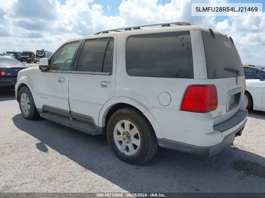 2004 Lincoln Navigator VIN: 5LMFU28R54LJ21469 Lot: 39714805