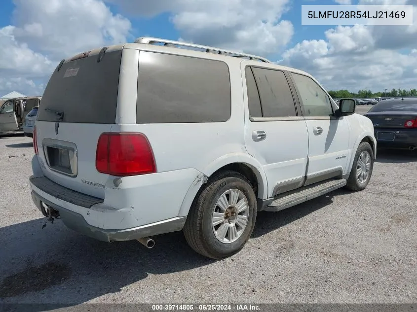 2004 Lincoln Navigator VIN: 5LMFU28R54LJ21469 Lot: 39714805