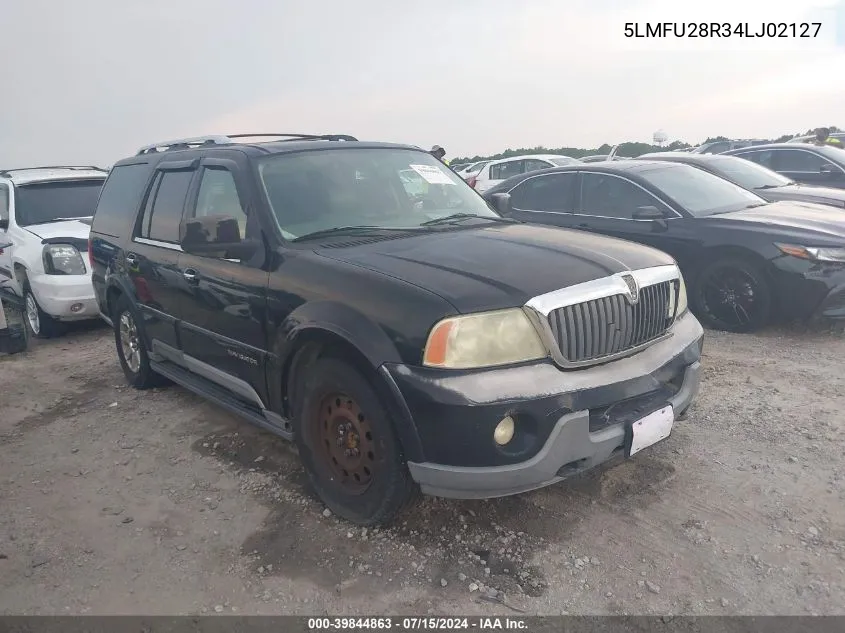 5LMFU28R34LJ02127 2004 Lincoln Navigator