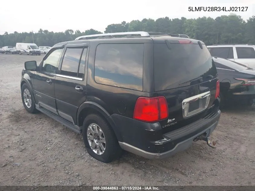 5LMFU28R34LJ02127 2004 Lincoln Navigator