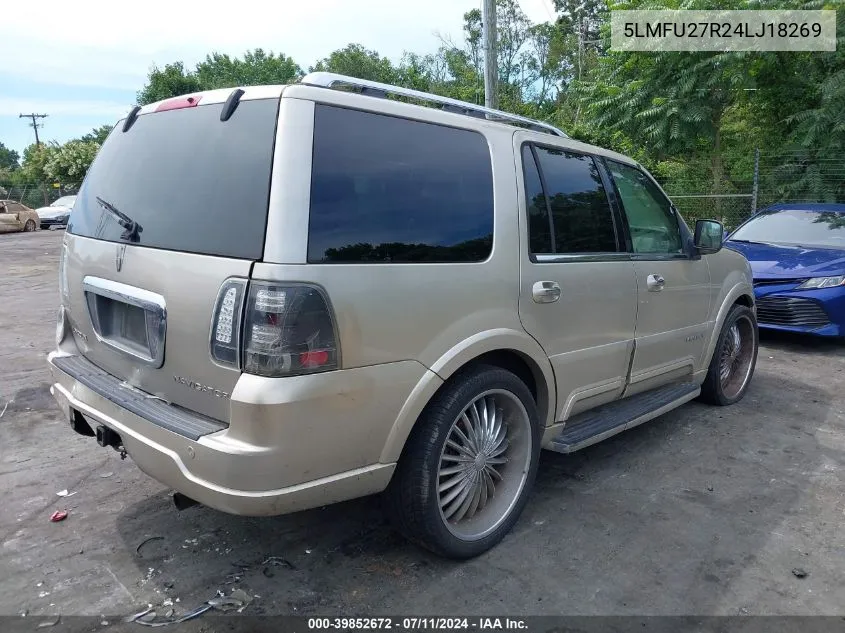 2004 Lincoln Navigator VIN: 5LMFU27R24LJ18269 Lot: 39852672