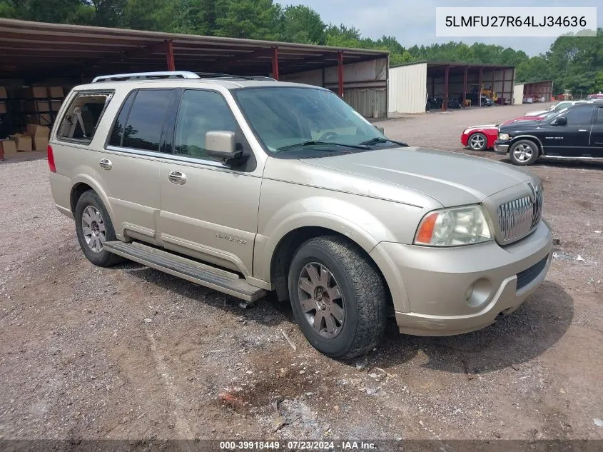 5LMFU27R64LJ34636 2004 Lincoln Navigator