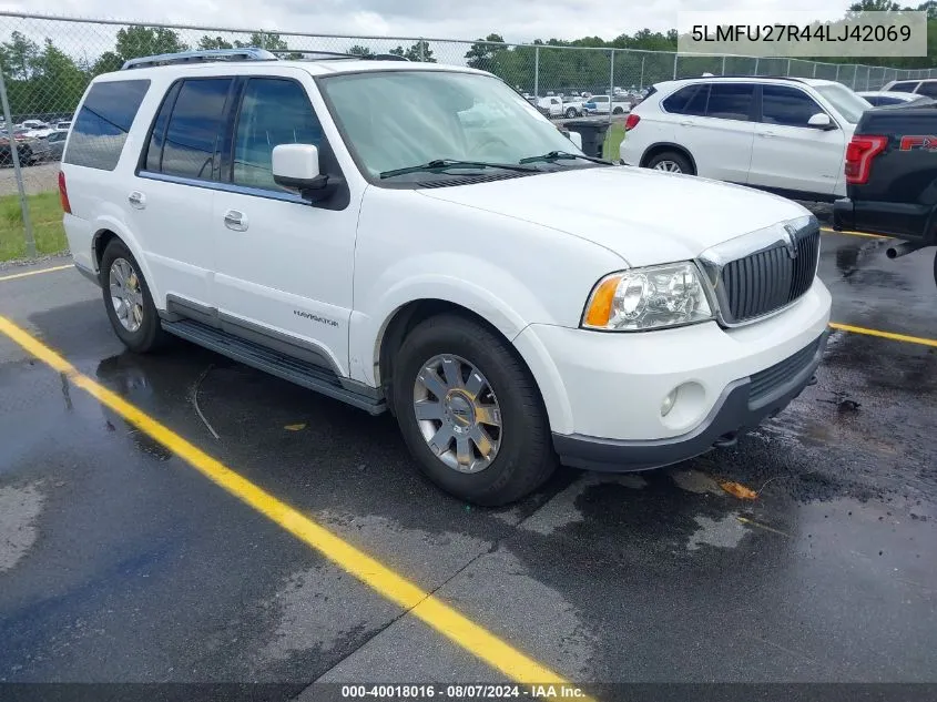 2004 Lincoln Navigator VIN: 5LMFU27R44LJ42069 Lot: 40018016