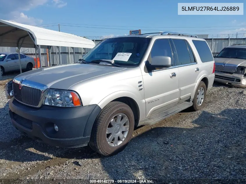 2004 Lincoln Navigator VIN: 5LMFU27R64LJ26889 Lot: 40142779