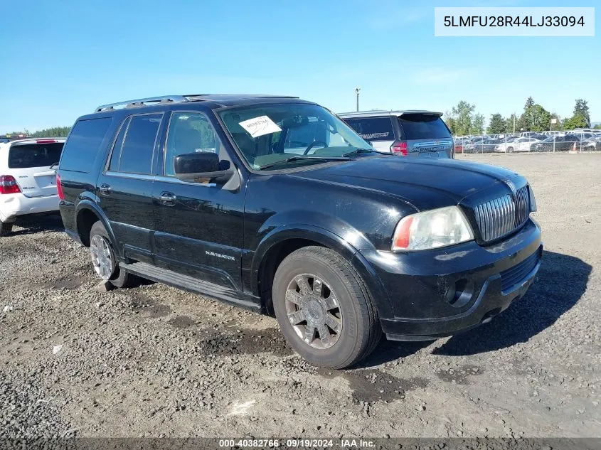 5LMFU28R44LJ33094 2004 Lincoln Navigator