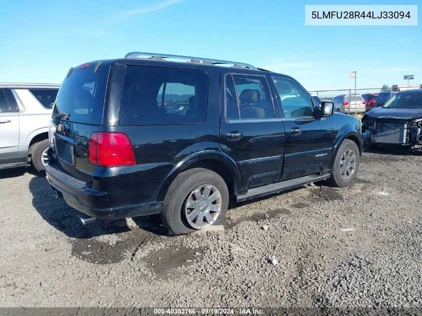 5LMFU28R44LJ33094 2004 Lincoln Navigator