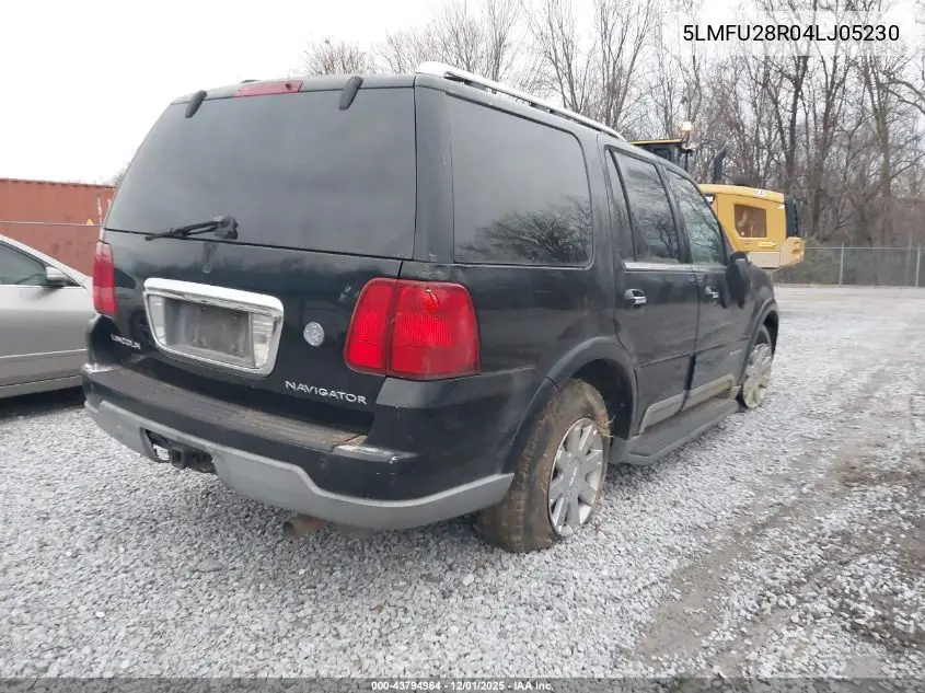 5LMFU28R04LJ05230 2004 Lincoln Navigator