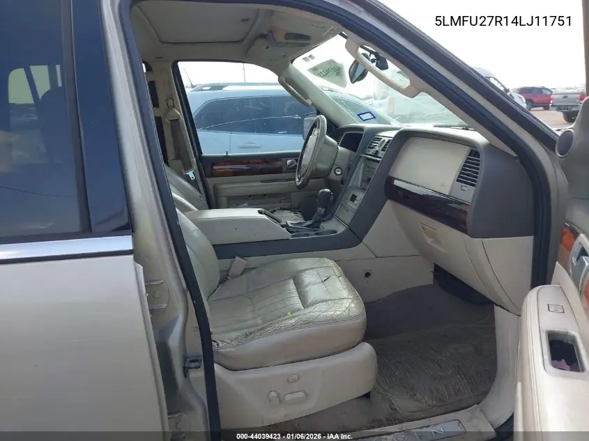 2004 Lincoln Navigator VIN: 5LMFU27R14LJ11751 Lot: 44039423