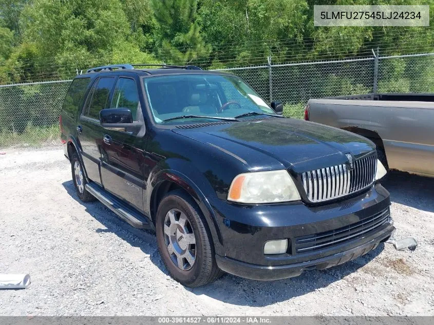 2005 Lincoln Navigator VIN: 5LMFU27545LJ24234 Lot: 39614527