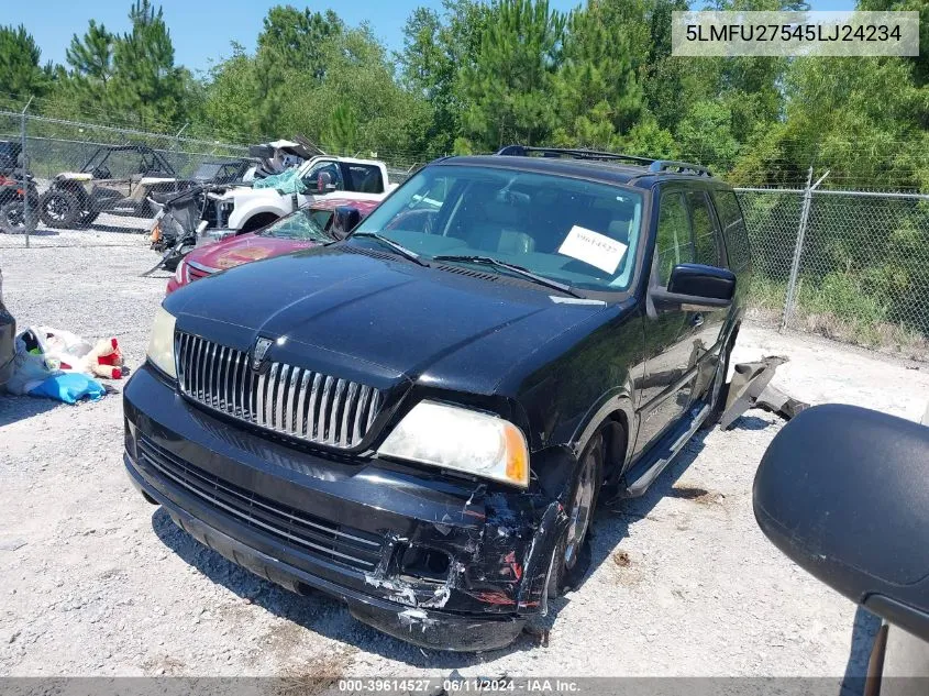 2005 Lincoln Navigator VIN: 5LMFU27545LJ24234 Lot: 39614527