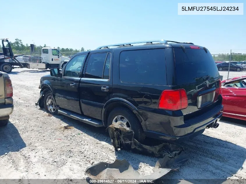 2005 Lincoln Navigator VIN: 5LMFU27545LJ24234 Lot: 39614527