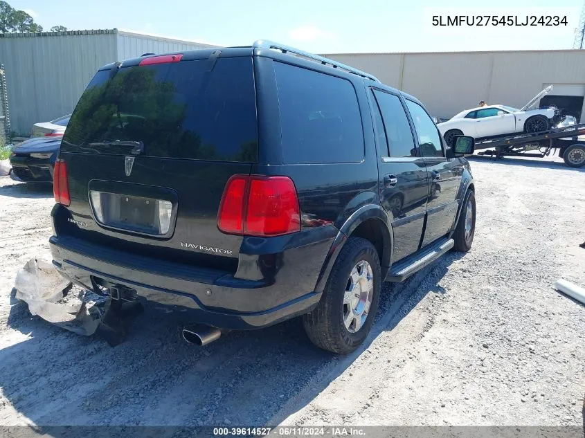 2005 Lincoln Navigator VIN: 5LMFU27545LJ24234 Lot: 39614527