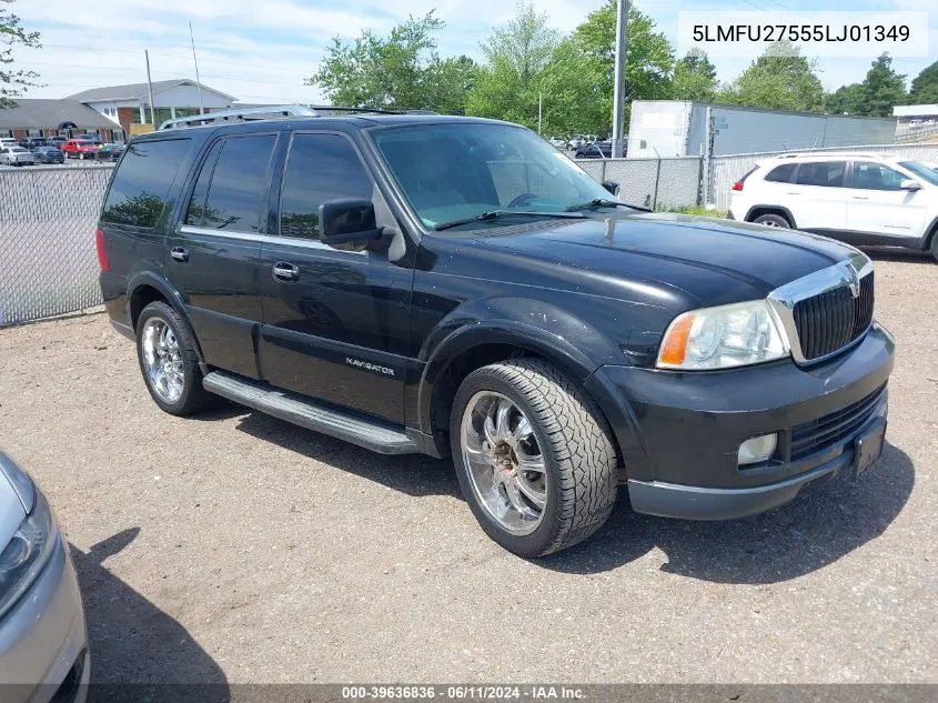 2005 Lincoln Navigator VIN: 5LMFU27555LJ01349 Lot: 39636836