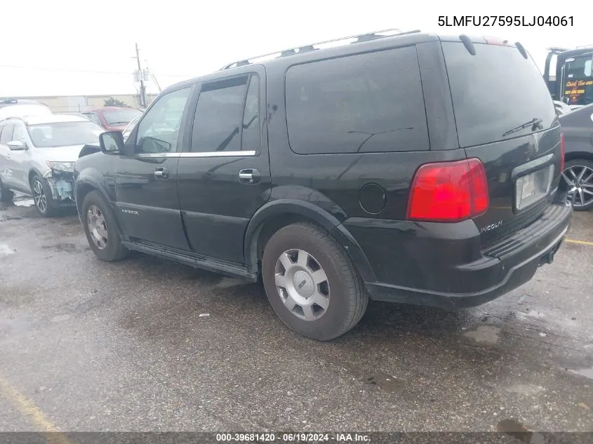 2005 Lincoln Navigator VIN: 5LMFU27595LJ04061 Lot: 39681420