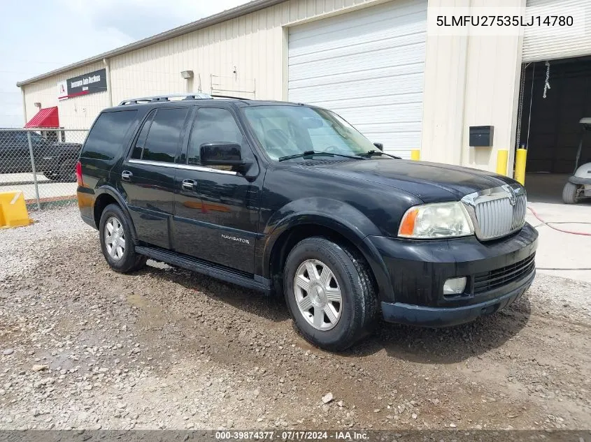 2005 Lincoln Navigator VIN: 5LMFU27535LJ14780 Lot: 39874377