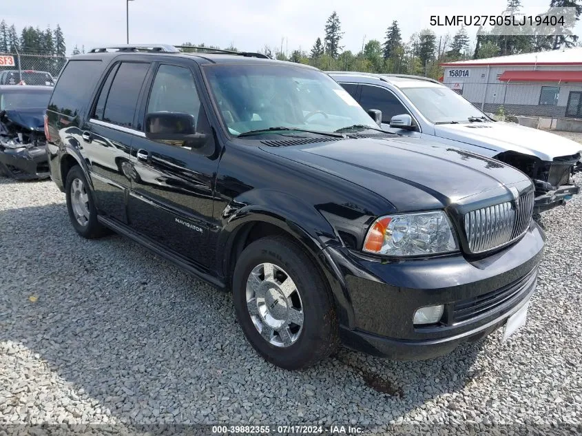 5LMFU27505LJ19404 2005 Lincoln Navigator