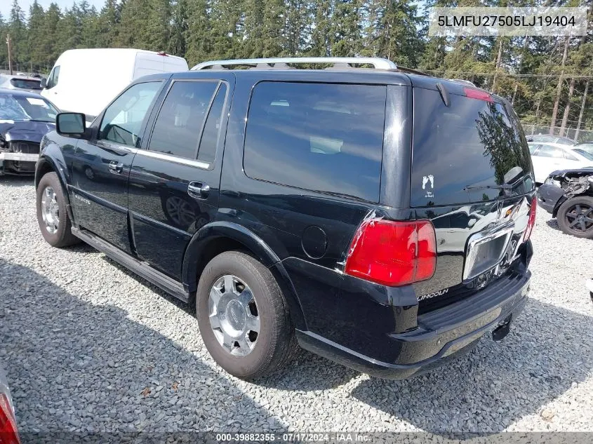 5LMFU27505LJ19404 2005 Lincoln Navigator