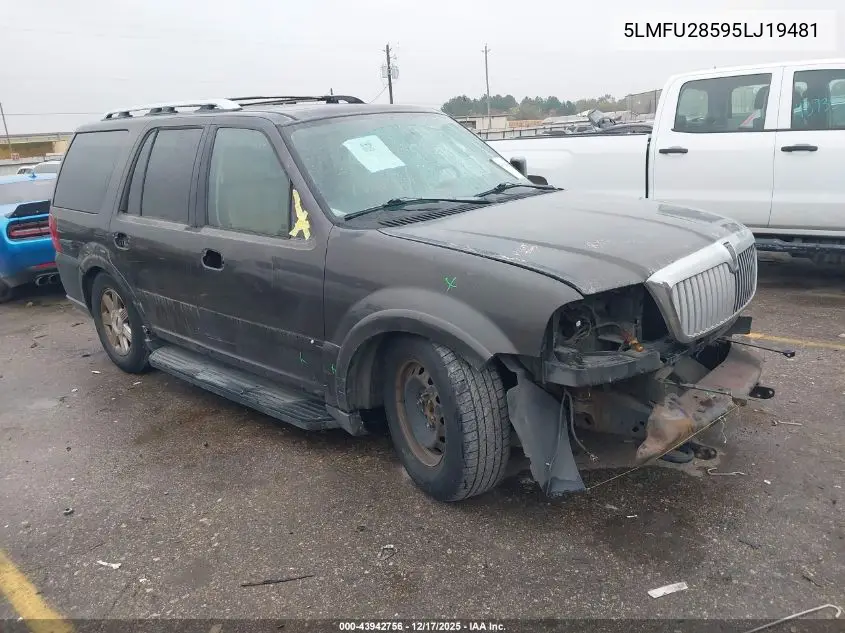 5LMFU28595LJ19481 2005 Lincoln Navigator