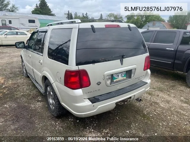 5LMFU28576LJ07976 2006 Lincoln Navigator