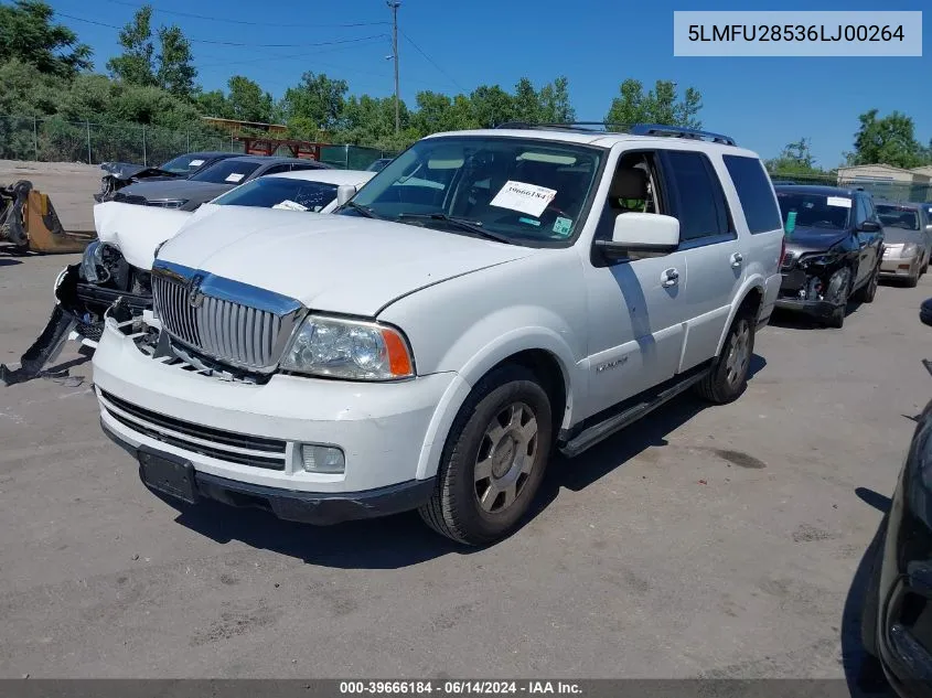 2006 Lincoln Navigator Luxury/Ultimate VIN: 5LMFU28536LJ00264 Lot: 39666184