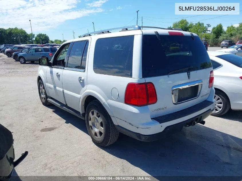 5LMFU28536LJ00264 2006 Lincoln Navigator Luxury/Ultimate