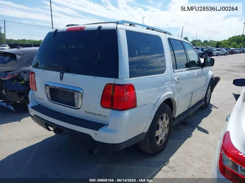 2006 Lincoln Navigator Luxury/Ultimate VIN: 5LMFU28536LJ00264 Lot: 39666184