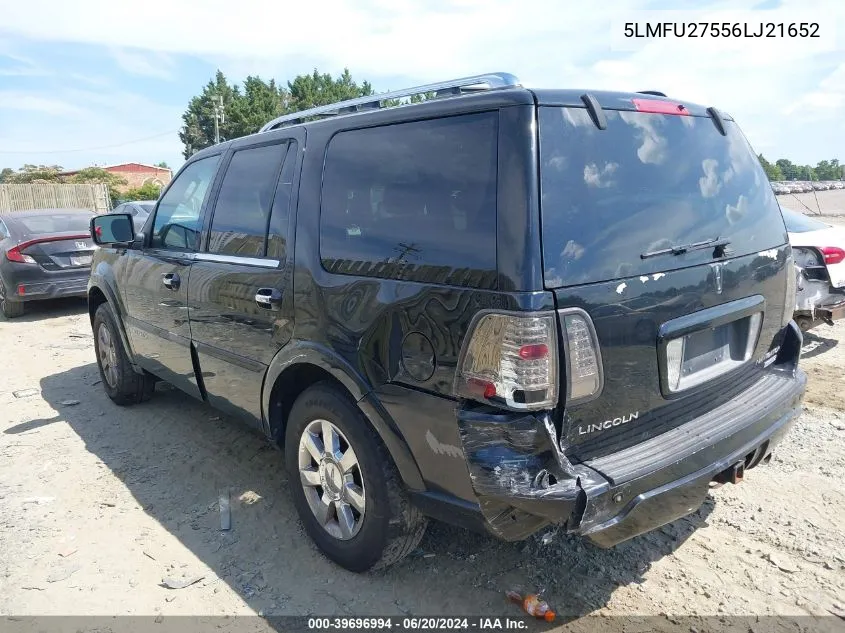 5LMFU27556LJ21652 2006 Lincoln Navigator