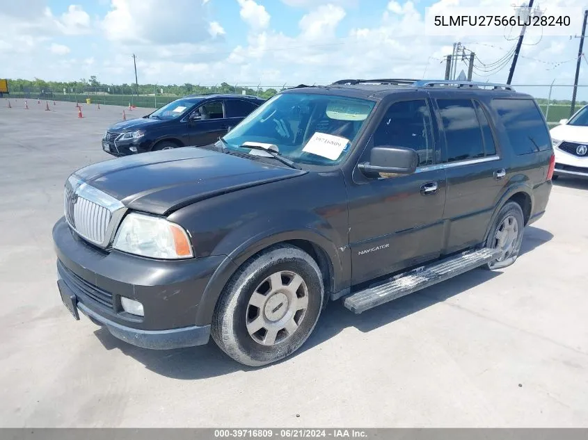 5LMFU27566LJ28240 2006 Lincoln Navigator Luxury/Ultimate