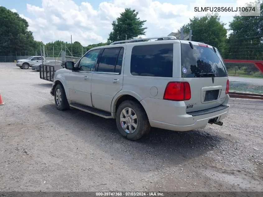 5LMFU28566LJ10674 2006 Lincoln Navigator Luxury/Ultimate