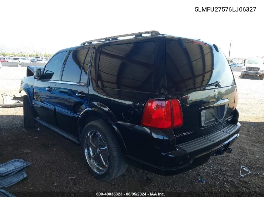 5LMFU27576LJ06327 2006 Lincoln Navigator Luxury/Ultimate