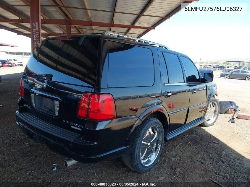 5LMFU27576LJ06327 2006 Lincoln Navigator Luxury/Ultimate