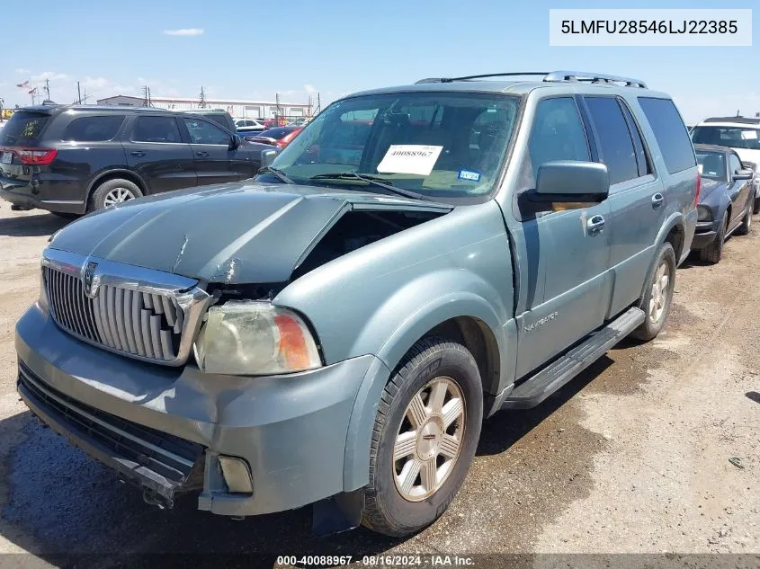 5LMFU28546LJ22385 2006 Lincoln Navigator Luxury/Ultimate