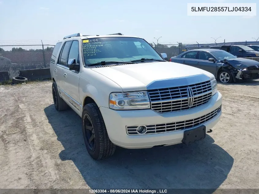 2007 Lincoln Navigator VIN: 5LMFU28557LJ04334 Lot: 12063304