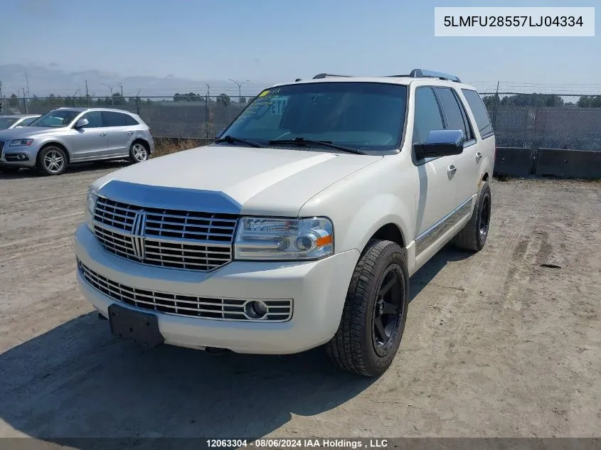 2007 Lincoln Navigator VIN: 5LMFU28557LJ04334 Lot: 12063304