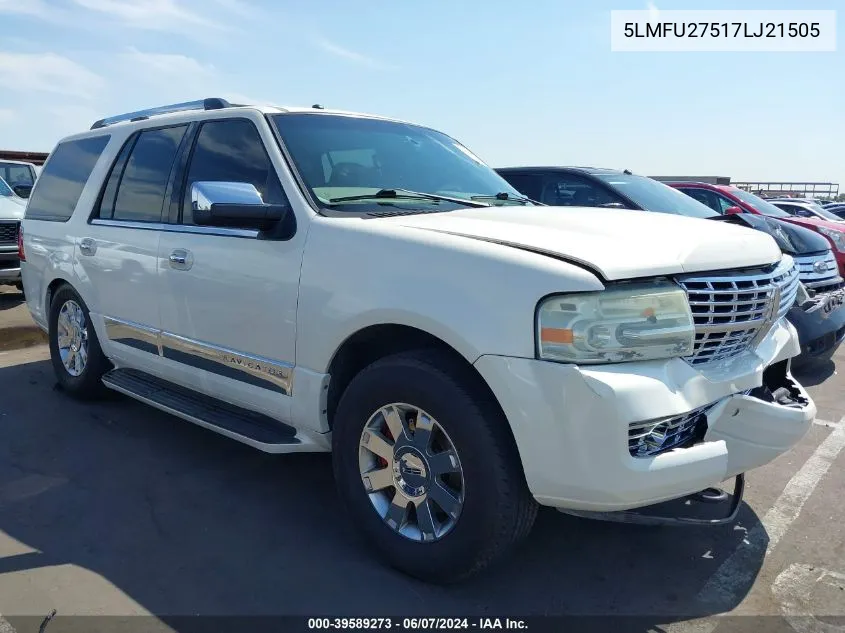 5LMFU27517LJ21505 2007 Lincoln Navigator Ultimate