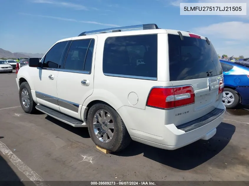 5LMFU27517LJ21505 2007 Lincoln Navigator Ultimate