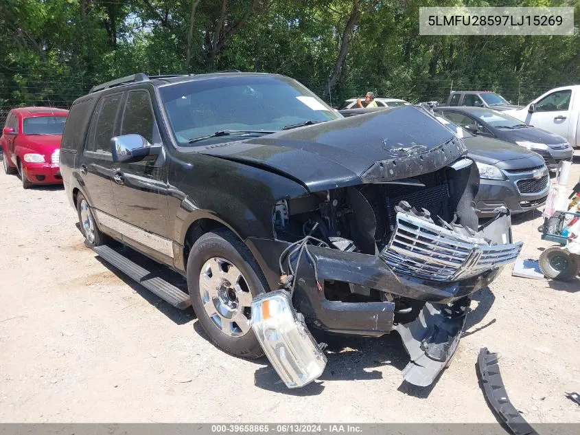 2007 Lincoln Navigator Ultimate VIN: 5LMFU28597LJ15269 Lot: 39658865