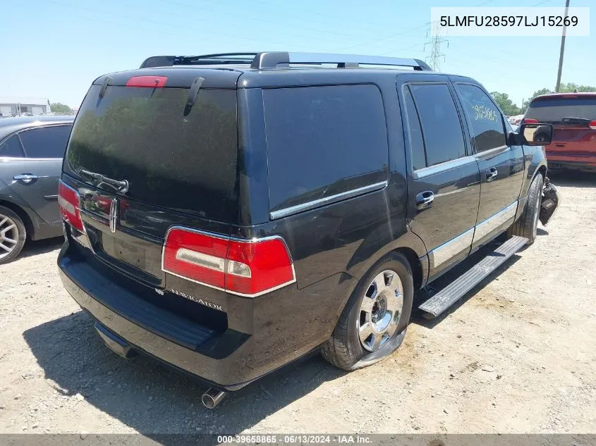 2007 Lincoln Navigator Ultimate VIN: 5LMFU28597LJ15269 Lot: 39658865