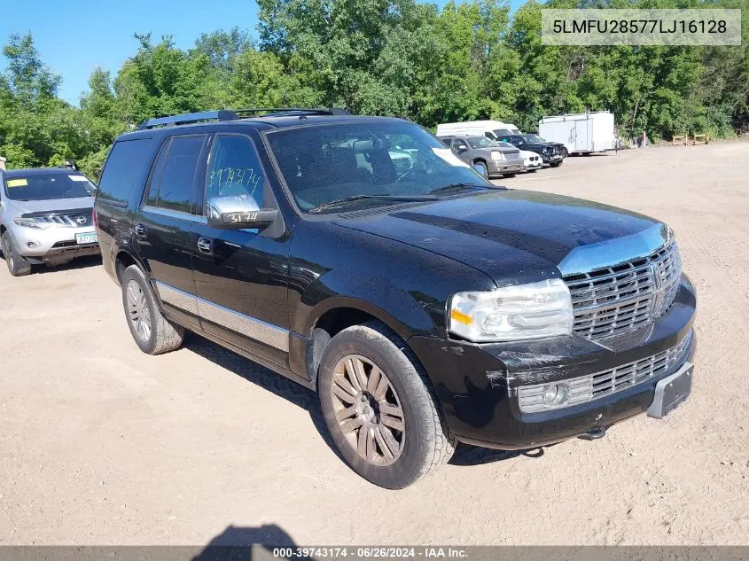 2007 Lincoln Navigator VIN: 5LMFU28577LJ16128 Lot: 39743174