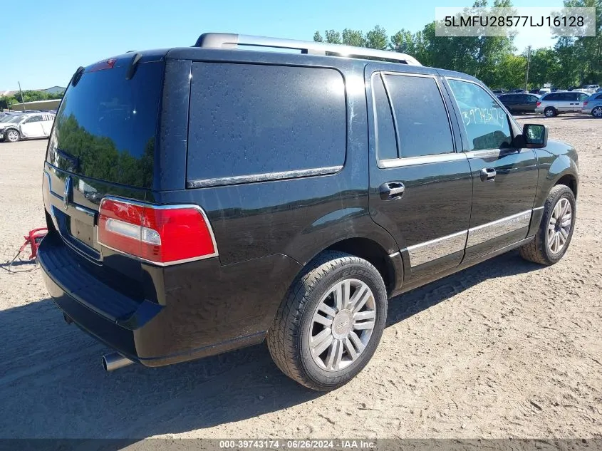 2007 Lincoln Navigator VIN: 5LMFU28577LJ16128 Lot: 39743174