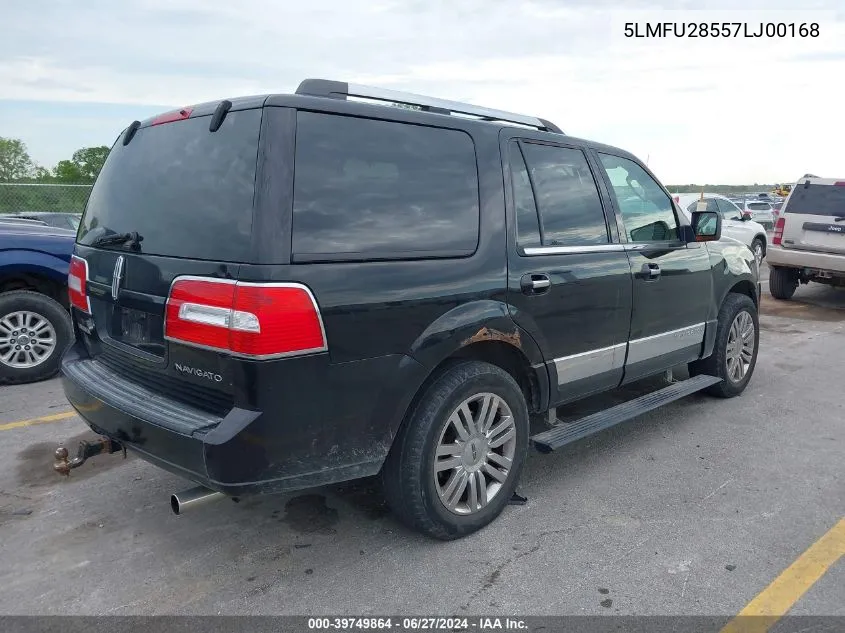 2007 Lincoln Navigator VIN: 5LMFU28557LJ00168 Lot: 39749864