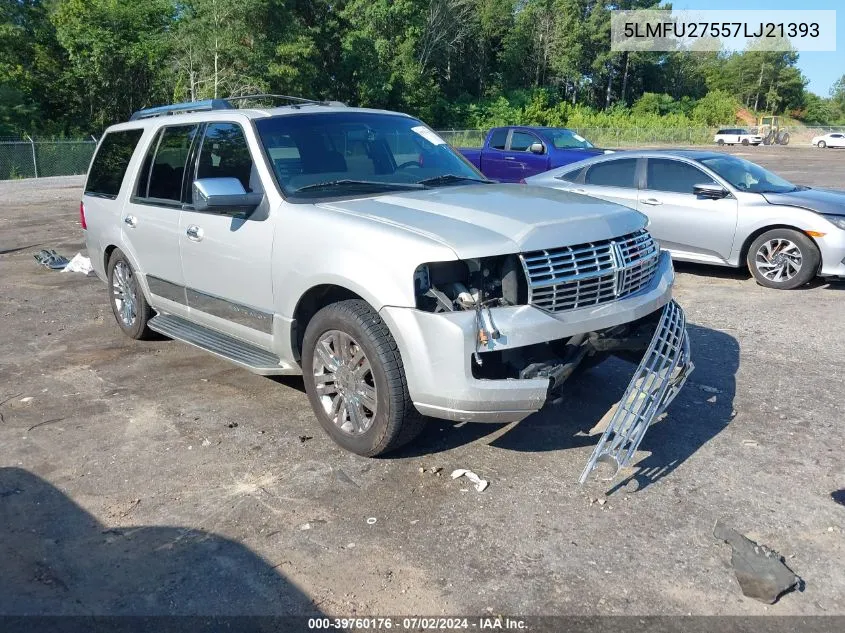 2007 Lincoln Navigator Ultimate VIN: 5LMFU27557LJ21393 Lot: 39760176